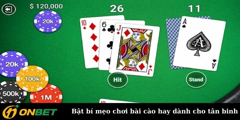 Bật bí mẹo chơi bài cào hay dành cho tân binh