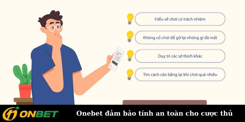 Làm sao để Onebet đảm bảo tính an toàn cho cược thủ